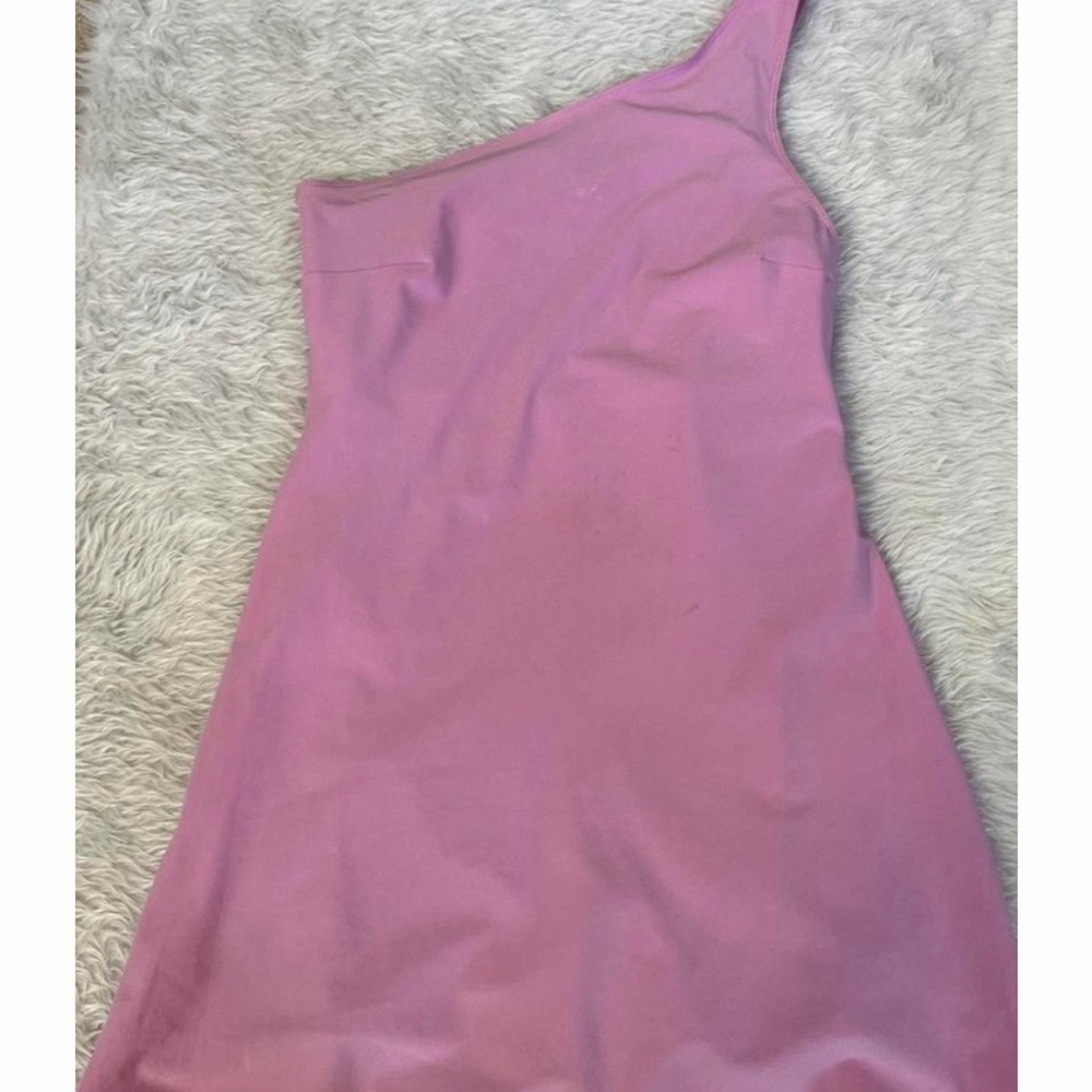 Abercrombie & Fitch One-Shoulder Pink Dress